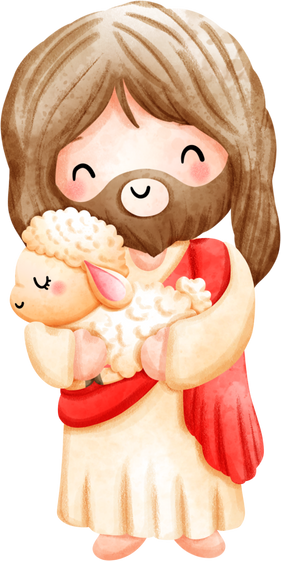 jesus and his lamb